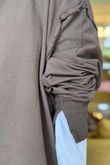 Made in Italy Lagenlook Chill Sweatshirt Coffee Bean **